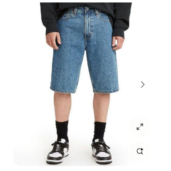 Levi's® 469 Loose Fit 12" Inseam Denim Shorts 32x12 - Picture 1 of 8